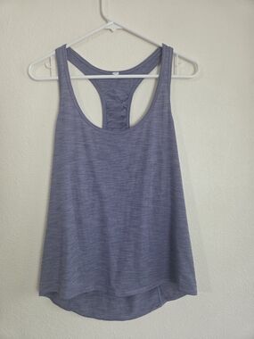 Lululemon Women's Loose Fit Racerback Tank Top Active Yoga Best For Size 8